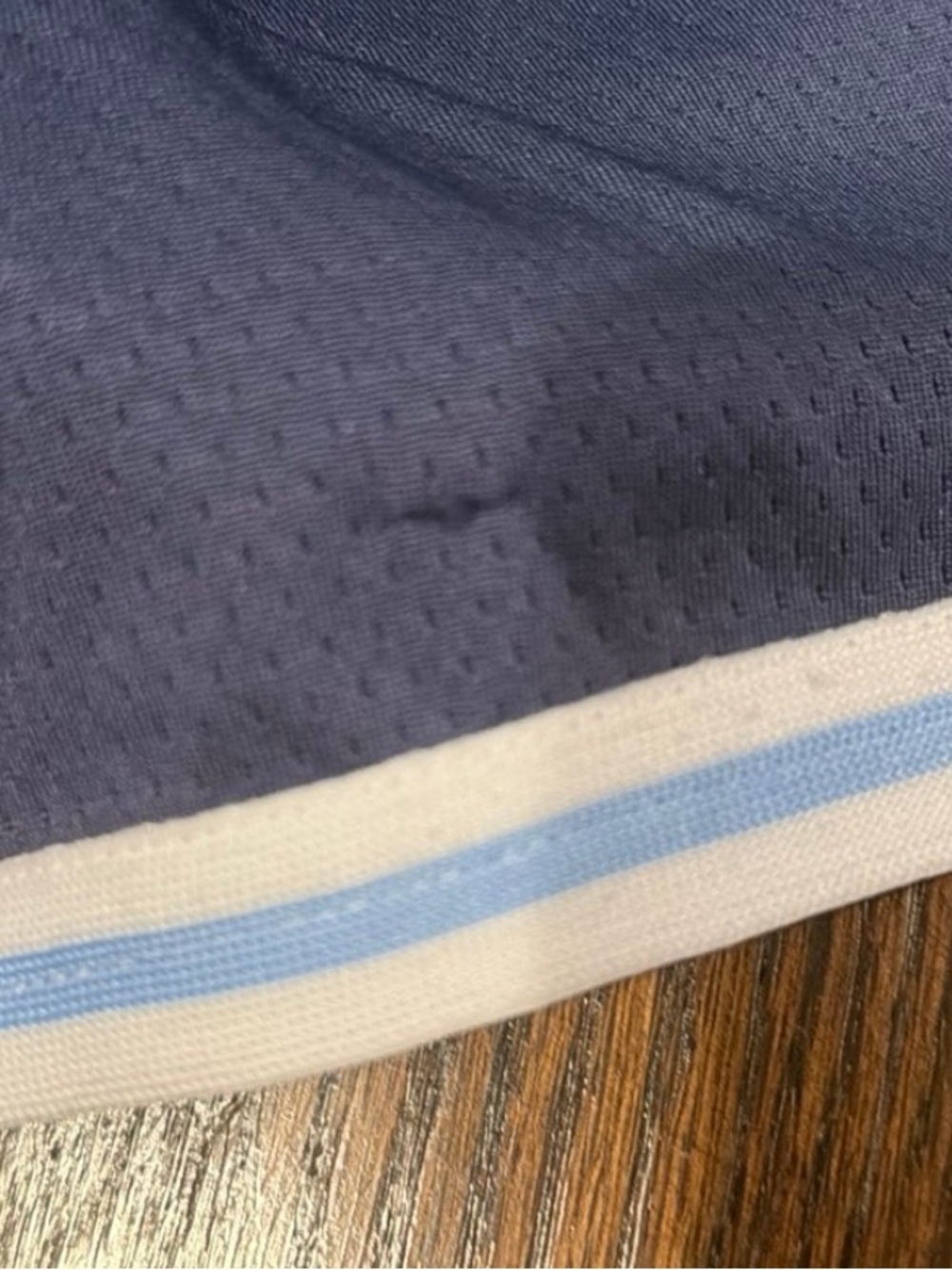 GOAT USA Navy Blue Kids Athletic Shorts with Stripe Trim - Picture 4 of 5